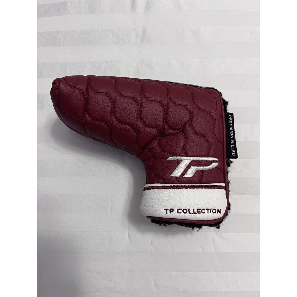 TaylorMade TP Collection Blade Putter Headcover Maroon Red Precision Milled